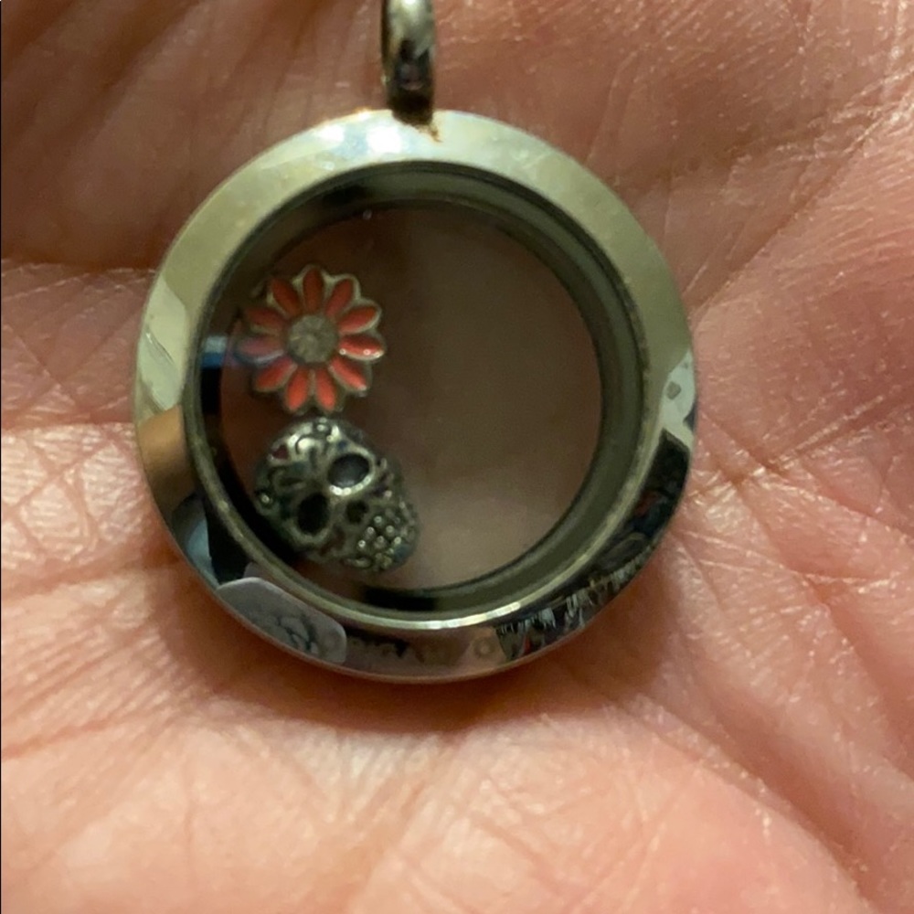 Origami owl charm pendant